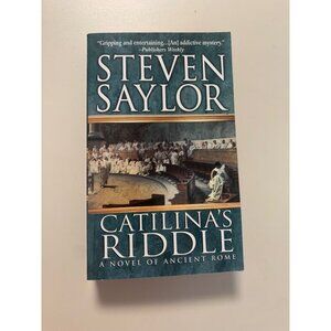 Catilina's Riddle by Steven Saylor Paperback Book (Novel of Ancient Rome) LS5